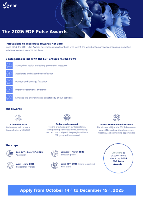 The 2026 EDF Pulse Awards